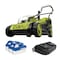 Sun Joe 48V iON 17 In Cordless Mulching Lawn Mower w/Grass Catcher, Batteries & Chrgr 24V-X2-17LM - alternate 2
